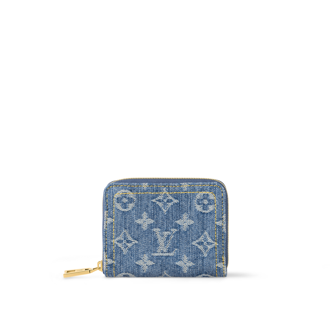 Zippy Coin Purse Monogram Denim - Wallets and Small Leather Goods 